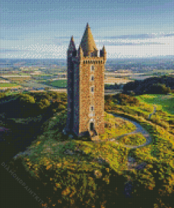 Scrabo Tower Ireland Diamond Painting