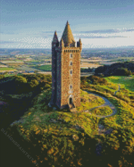 Scrabo Tower Ireland Diamond Painting