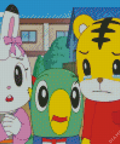 Shimajiro Characters Diamond Painting