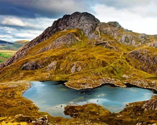 Snowdonia National Park Diamond Painting