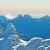 Snowy Cascade Range View Diamond Painting