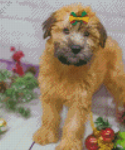 Soft Coated Wheaten Terrier Pet Diamond Painting