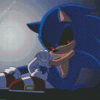 Sonic Red Eyes Diamond Painting