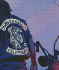 Sons of Anarchy Art Diamond Painting