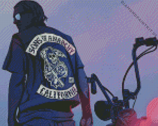 Sons of Anarchy Art Diamond Painting