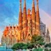 Spanish Church Sagrada Familia Diamond Painting