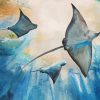 Spotted Eagle Ray Fish Underwater Diamond Painting