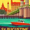 St Augustine Florida Poster Diamond Painting