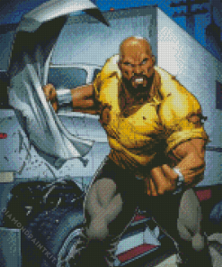 Superpower Luke Cage Diamond Painting