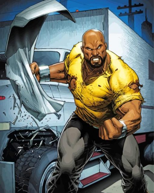 Superpower Luke Cage Diamond Painting