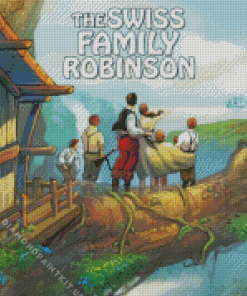 Swiss Family Robinson Poster Diamond Painting