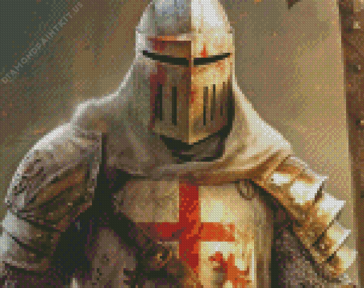 Templar Knights Diamond Painting