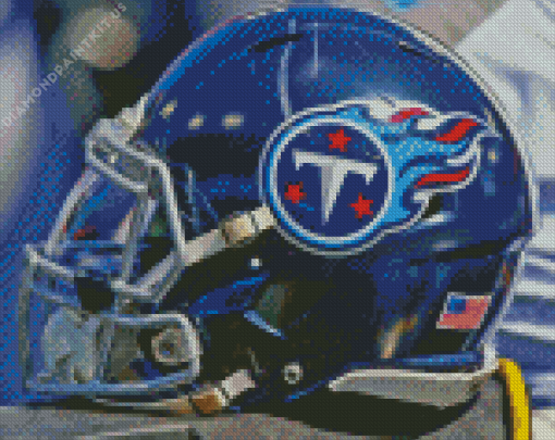 Tennessee Titans Helmet Diamond Painting