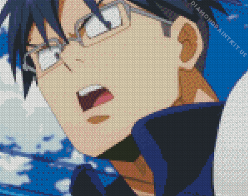 Tenya Iida Character Diamond Painting