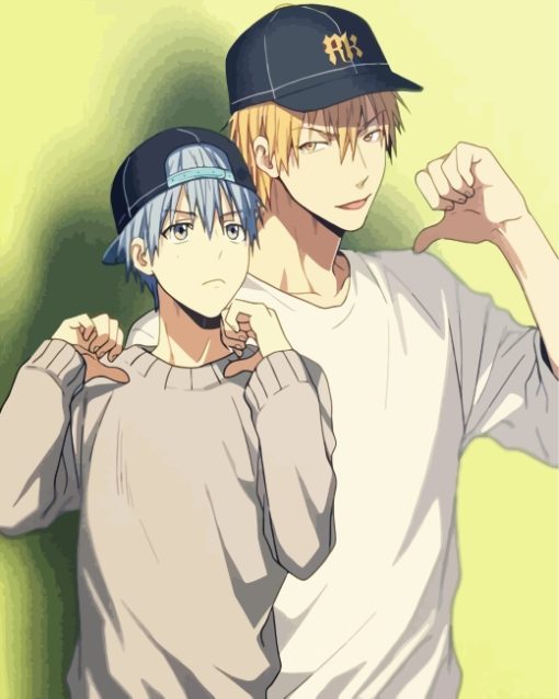 Tetsuya Kuroko And Ryota Kise Diamond Painting