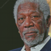 The American Morgan Freeman Diamond Painting