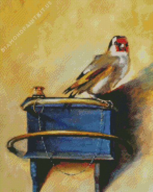 The Goldfinch by Carel Fabritius Diamond Painting