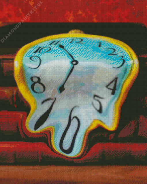 The Melting Clock Diamond Painting