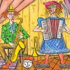 The Musical Clowns Art Diamond Painting