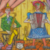 The Musical Clowns Art Diamond Painting