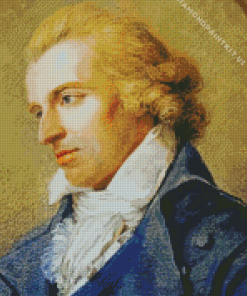 The Poet Friedrich von Schiller Diamond Painting