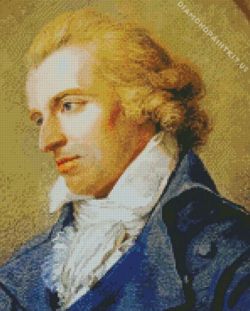 The Poet Friedrich von Schiller Diamond Painting