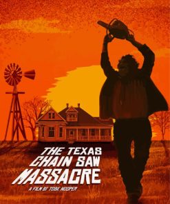 The Texas Chainsaw Massacre Poster Diamond Painting