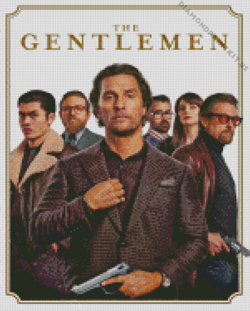 The Gentlemen Poster Diamond Painting