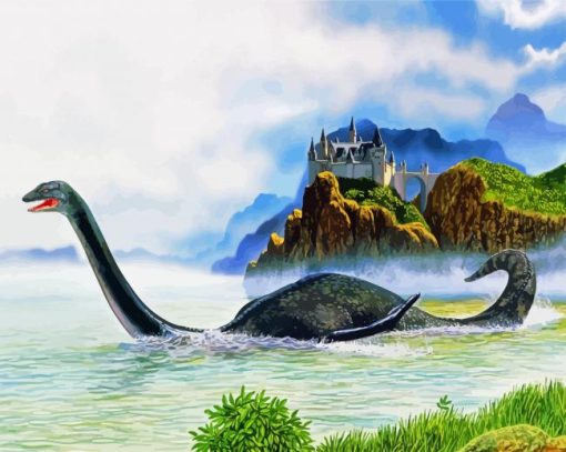 The Loch Ness Monster Diamond Painting