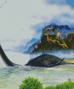 The Loch Ness Monster Diamond Painting