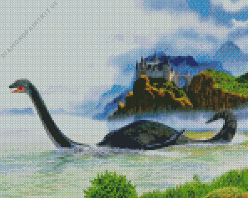 The Loch Ness Monster Diamond Painting