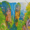 Tianzi Mountain Hunan Province Diamond Painting