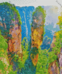 Tianzi Mountain Hunan Province Diamond Painting