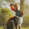 Tiger and Rabbit Animal Diamond Painting