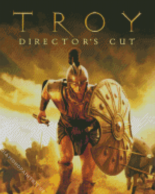 Troy Movie Poster Diamond Painting