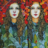 Twin Sisters Diamond Painting