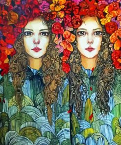 Twin Sisters Diamond Painting