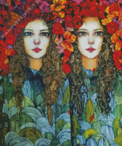 Twin Sisters Diamond Painting