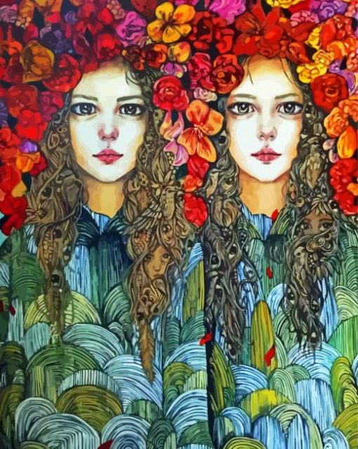 Twin Sisters Diamond Painting