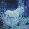 Unicorn in The Forest Diamond Painting