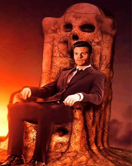 Vampire Elijah Mikaelson Diamond Painting