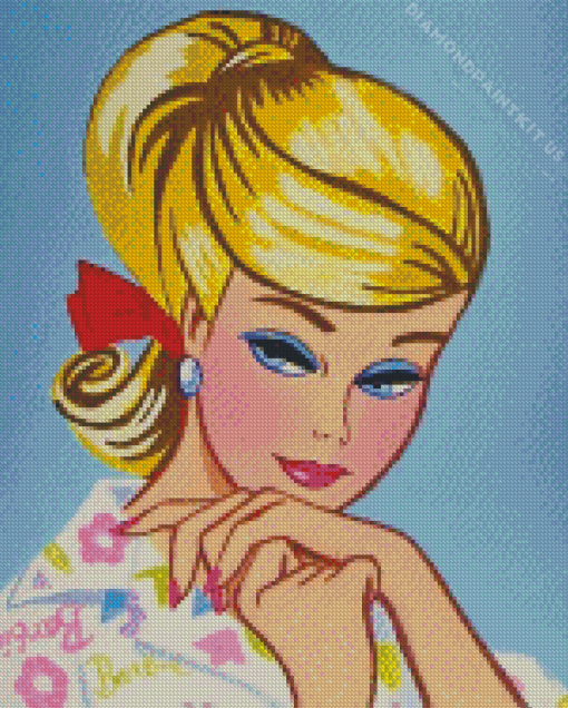 Vintage Barbie Diamond Painting