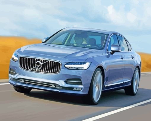 Volvo Car Diamond Painting