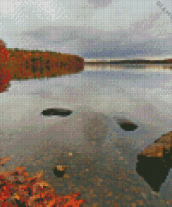 Walden Pond Massachusetts Diamond Painting