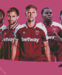 West Ham United Footballers Diamond Painting