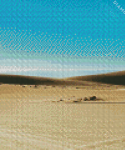 White Sand Dunes Landscape Diamond Painting