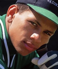 Young Alex Rodriguez Player Diamond Painting