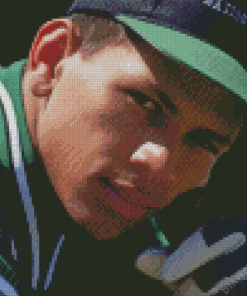 Young Alex Rodriguez Player Diamond Painting