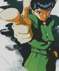 Yusuke Urameshi Anime Diamond Painting