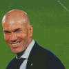 Zinedine Zidane Smiling Diamond Painting